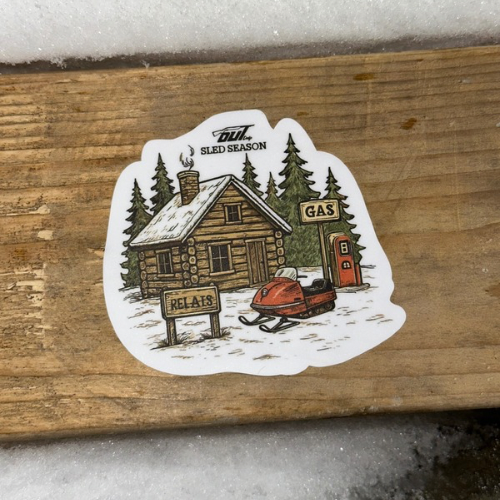 Collant "Sled au Shack"