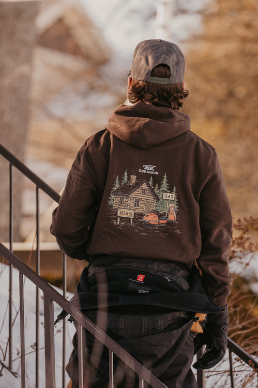 Cotton Ouatté Sled au shack